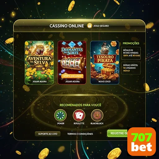 Ilustração de Experimente o app móvel da 707bet com vantagens exclusivas